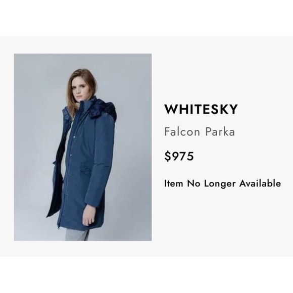 NWT Whitesky Falcon Parka - size XXS - Picture 4 of 9